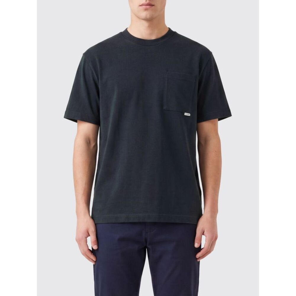 Jil Sander Men Jil Sander Short-Sleeved Cotton T-Shirt With Patch Pocket